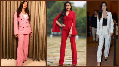 Want the perfect ‘boss babe’ vibes? Take cues from Katrina Kaif, Sara Ali Khan & Kiara Advani’s blazer style