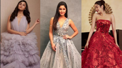 Want to get ready for your prom night? Take the ball gown dress inspiration from Alia Bhatt, Katrina Kaif and Janhvi Kapoor