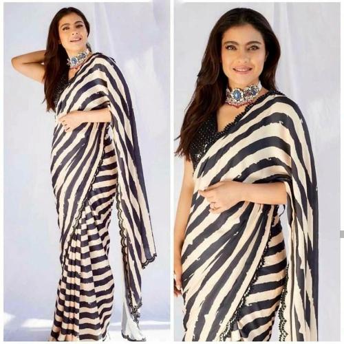 Want To Style In A Designer Embellished Ethnic Saree? Slay The Black Vibe Like Kajol, Vidya Balan & Kareena Kapoor Khan - 5