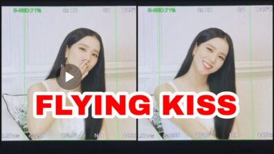 Watch Now: Blackpink’s Jisoo blows a romantic flying kiss to someone special, find out who