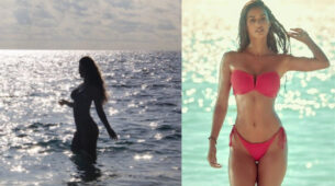 Watch Now: Disha Patani takes a hot bath in bikini, see viral pic