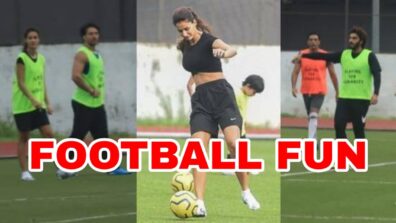 Watch Now: Disha Patani, Tiger Shroff & Arjun Kapoor enjoy ‘Sunday special’ football together, fans love it