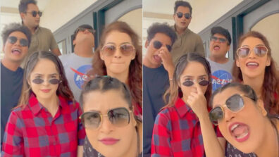 Watch Now: Palak Sindhwani, Sunayana Fozdar, Kush Shah & TMKOC cast do the bhangra together, video goes viral