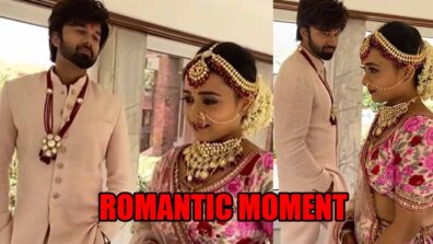 Watch Video: Sasural Simar Ka 2 couple Aarav and Simar aka Avinash Mukherjee and Radhika Muthukumar’s romantic moment captured on camera