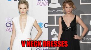 What A Beauty: Slay The V Neck Dresses Like Taylor Swift
