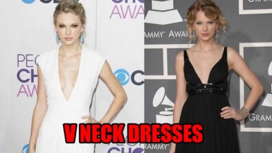 What A Beauty: Slay The V Neck Dresses Like Taylor Swift