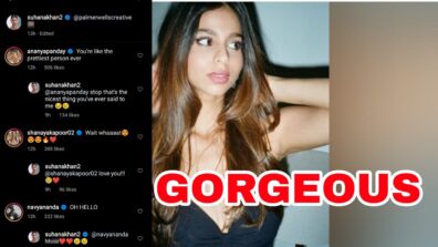 What A Hottie: Suhana Khan shares gorgeous photos in black V-neck outfit, Ananya Panday, Shanaya Kapoor & Navya Nanda can’t stop praising