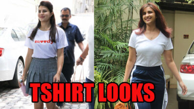 When B- Town Celebs Made Statements In T-Shirts: Jacqueline Fernandez And Parineeti Chopra