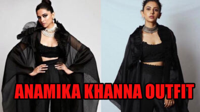 When Deepika Padukone & Rakul Preet Singh Stole The Show In Alike Anamika Khanna Outfit