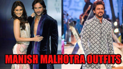 When Saif Ali Khan & Shah Rukh Khan Dressed To Impress In Manish Malhotra’s Classics