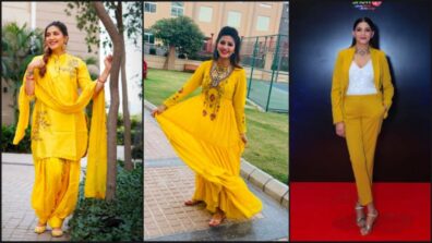 When Sapna Choudhary Proved Yellow Is A Versatile Fashion Shade In These Ensembles