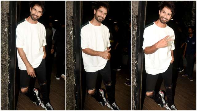 White T-Shirts Are A Wardrobe Staple And Can Glam Up Any Look: Take Cues From Tiger Shroff And Shahid Kapoor - 1