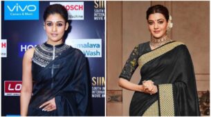 Who Is Your Favourite Desi Girl In Black? Kajal Aggarwal Or Nayanthara