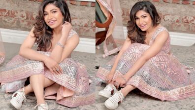 Wonder Woman: Tulsi Kumar Breaking The Fashion Stereotypes By Wearing Sneakers On Lehenga