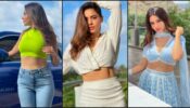 Stylish Avatar! Aamna Sharif Oozes Hotness With Latest Clicks In Leather Pants And Bodysuit; See Pics