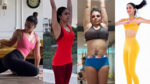 Yoga Day Special: Alia Bhatt, Keerthy Suresh, Ananya Panday & Rakhi Sawant flaunt their love for fitness, netizens impressed