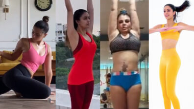 Yoga Day Special: Alia Bhatt, Keerthy Suresh, Ananya Panday & Rakhi Sawant flaunt their love for fitness, netizens impressed