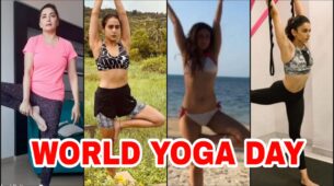 Yoga Day Special: Kareena Kapoor, Sara Ali Khan, Madhuri Dixit & Rakul Preet flaunt their flexibility, fans impressed