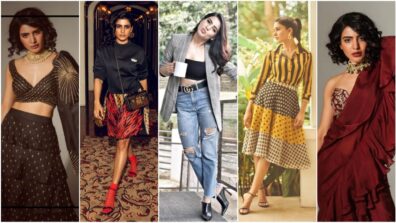 10 Striking Outfits Of Samantha Akkineni That Highlight Her Modish Fashion Sense