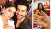 4 Years Of Dheeshra: Dheeraj Dhoopar & Shraddha Arya celebrate together, Vinny Arora inks Mehendi dedicated to hubby