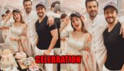 4 years of Kundali Bhagya: Karan and Preeta aka Dheeraj Dhoopar and Shraddha Arya celebrate on set