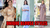 5 Times Gorgeous Sonam Kapoor Ahuja Gave Us Major Saree Goals With Unique Blouse Designs!