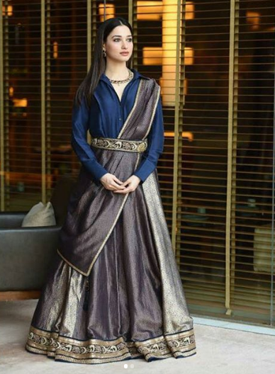 5 Times Tamannaah Bhatia Kept The Western Game Subtle, See Pictures - 0
