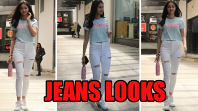 5+ Times When Ananya Panday Proved That Jeans Are Her Best Friends