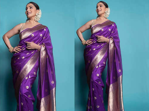 5+ Times When Madhuri Dixit Proved That Purple Is Her Power Colour - 0