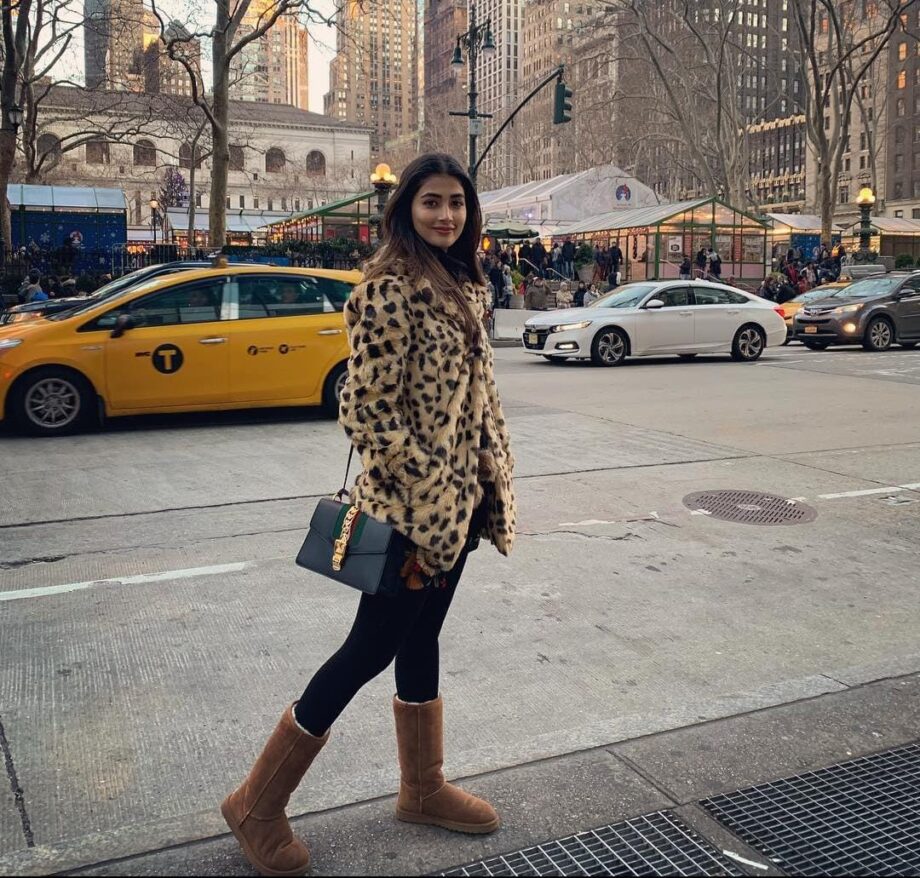 Pooja Hegde Vs Rashmika Mandanna: Which Leading Lady Rocked In Leopard Print Jacket? - 0