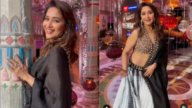 Aayiye Meherban: Madhuri Dixit does a super hot dance in embellished ethnic lehenga avatar, fans go ‘dhak dhak’