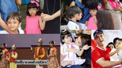 Aishwarya Rai Bachchan-Aamir Khan Reunite as son Azad Rao Khan and daughter Aaradhya Bachchan play Ram-Sita at school, see pics