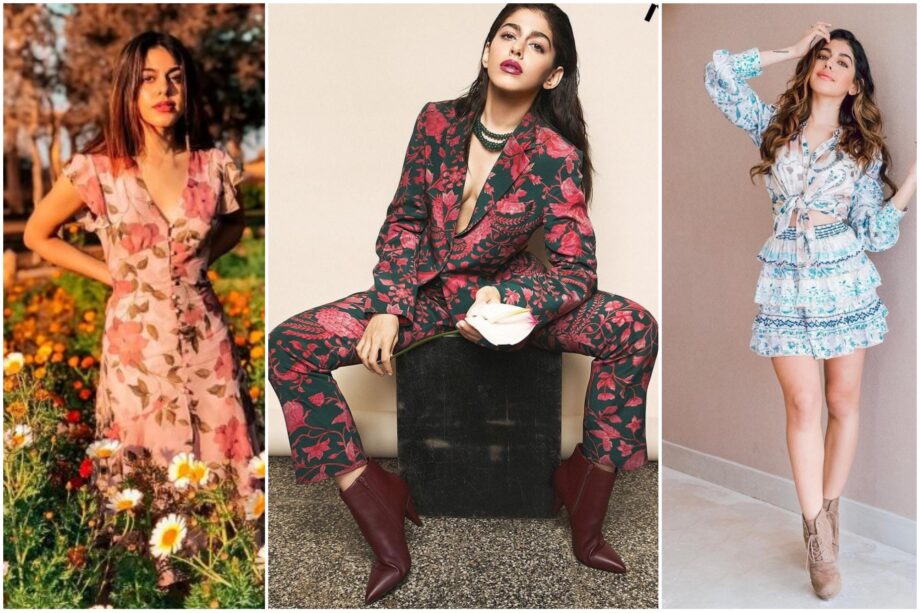 Alaya F Vs Suhana Khan: Which Girl Played Better With The Florals? - 0