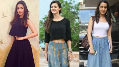 Alia Bhatt, Disha Patani & Shraddha Kapoor slay the ‘skirt crop top’ vogue, fans go bananas