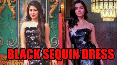 Alia Bhatt Vs Aditi Bhatia: Who Carried The Black Sequin Star Print Dress Better?