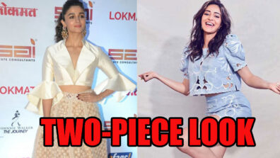 Alia Bhatt Vs Ananya Panday: Who Carried The Two-Piece Ethereal Look Better?