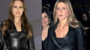 Angelina Jolie Vs Jennifer Aniston: Which Diva Looks Steaming Hot In A Leather Dress?