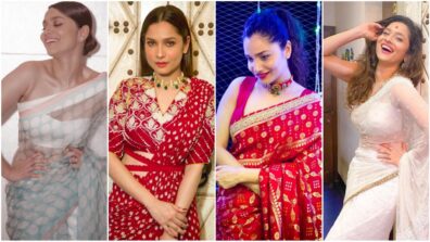 Ankita Lokhande’s Sartorial Looks In Sarees: See Pics