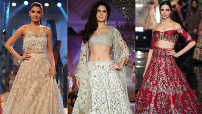 Anushka Sharma, Katrina Kaif & Deepika Padukone’s hottest ramp walk moments that made us fall in love