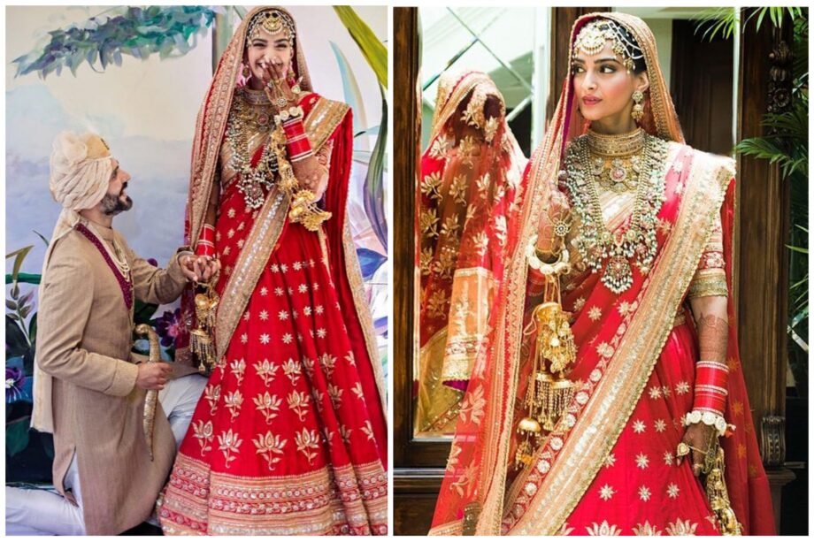 Anushka Sharma To Sonam Kapoor: Check Out 5 Delightful Bollywood Brides Of Sabyasachi - 4