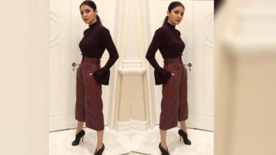 Anushka Sharma: Wearing A Pair Of Brown Leather Culottes And Bell-Sleeve Top, Steal Styling Ideas From Her