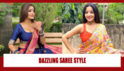 Are You A Saree lover? Take Cues From Monalisa To Drape Your Dazzling Saree Perfectly!