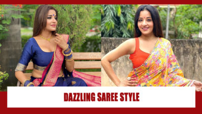 Are You A Saree lover? Take Cues From Monalisa To Drape Your Dazzling Saree Perfectly!