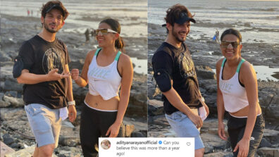 Arjun Bijlani enjoys romantic sunset moment with Nia Sharma, Aditya Narayan says ‘Can you believe this?’