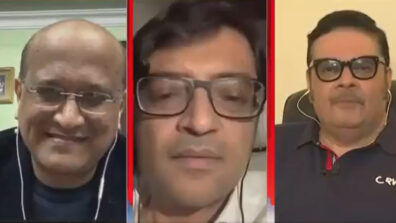 Arnab Goswami debates sitting in a car, netizens explode