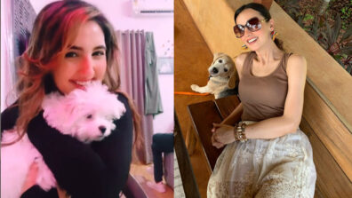 Ashnoor Kaur & Sanaya Irani’s ‘awesome pawsome’ moments that made us go aww