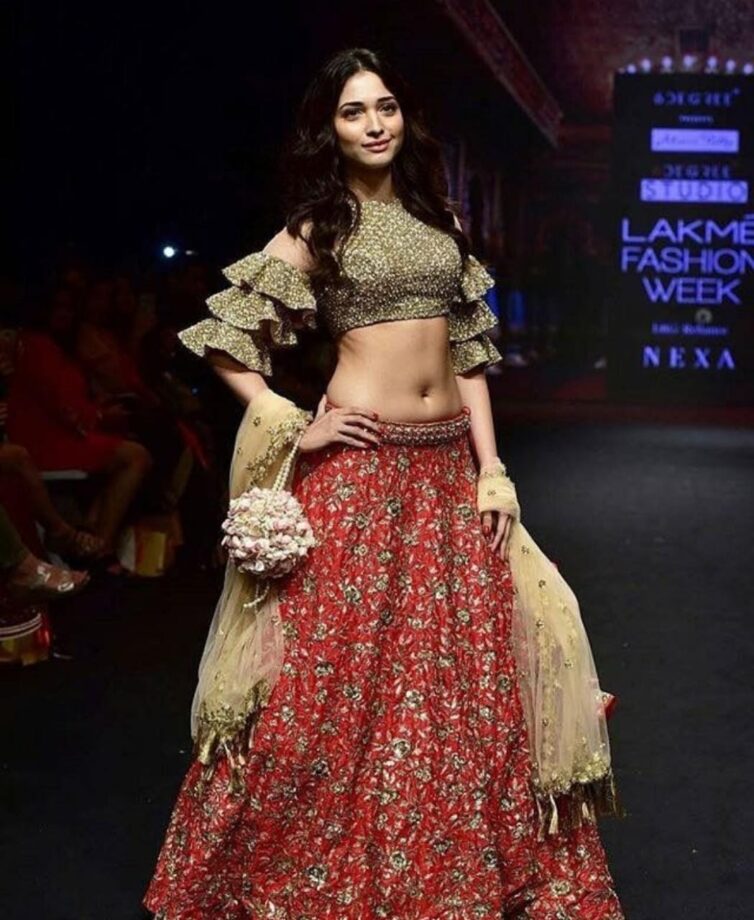 Oh So Hot: Tamannaah Bhatia’s Ramp Walk Show Stopper Outfits To Recreate - 0