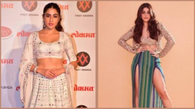 Sara Ali Khan Vs Alaya F: Which Millennial Dazzled In Mirror Work?