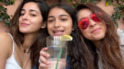 Awesome Threesome: Ananya Panday enjoys chill time with her mother and sister, see viral pic