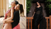 Baithe baithe achanak ye pose ho gaya: Woman grabs Mouni Roy by her waist in a saree, see what happened next
